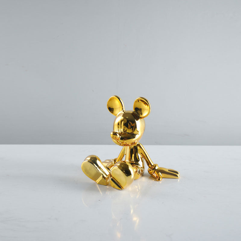 Artistic Chrome Figurine