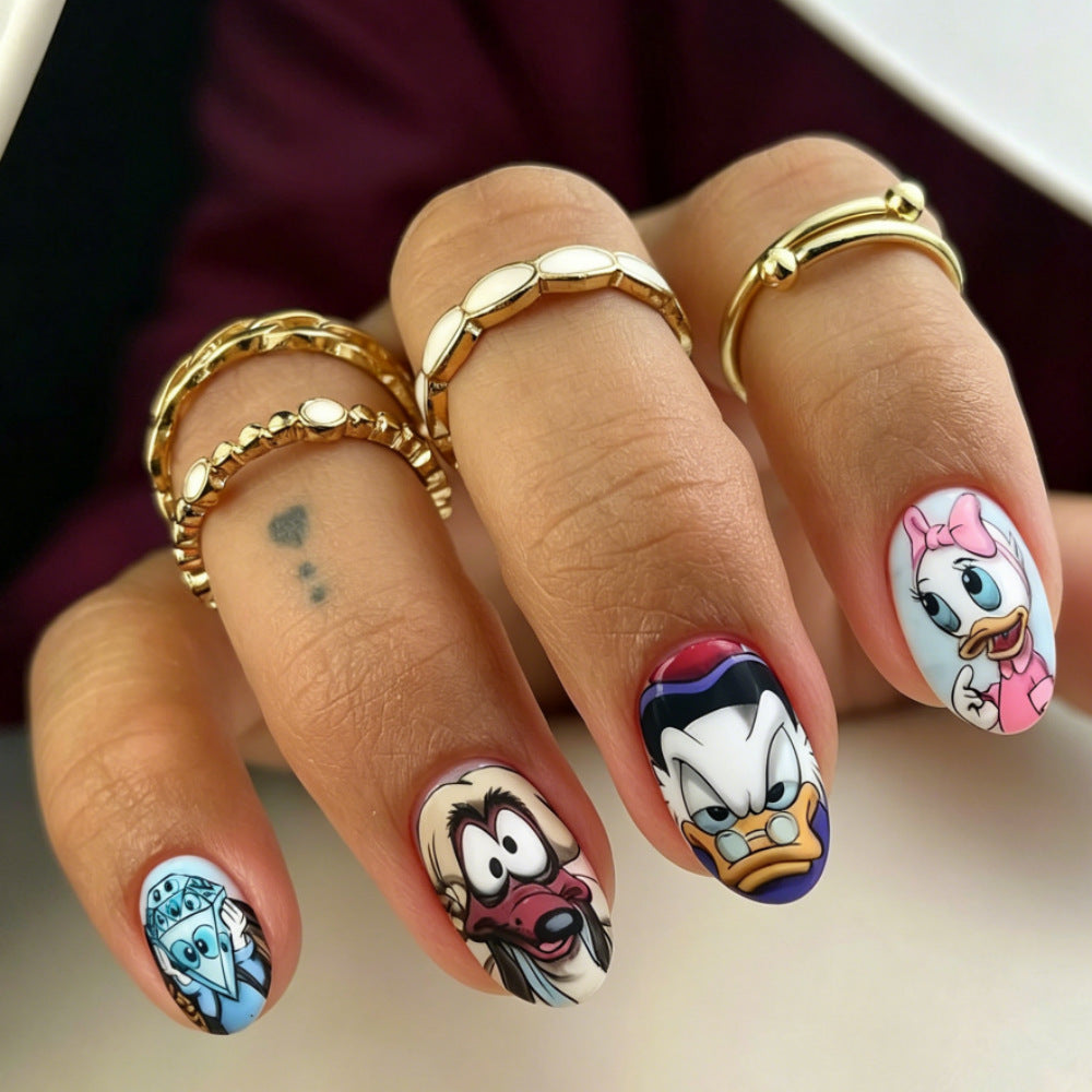 Premium Nail Art with Disney Characters Kalsten