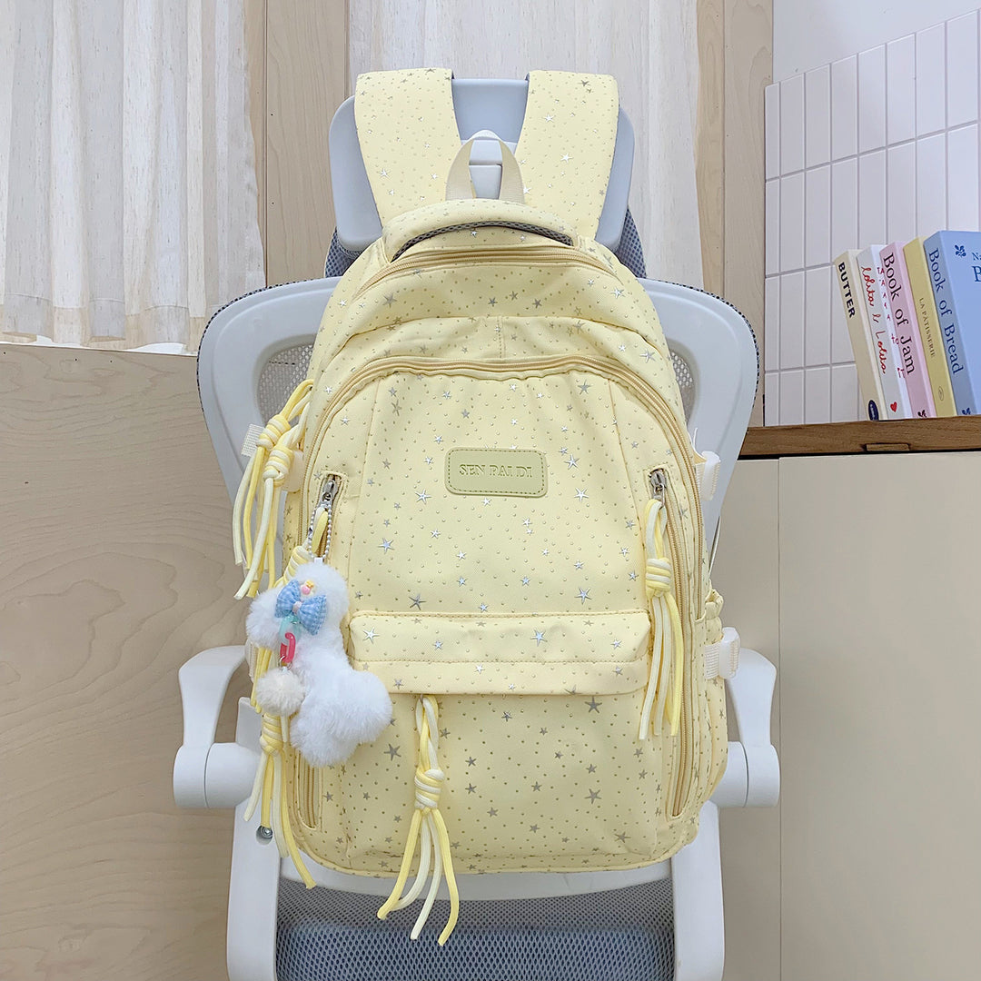 Starry Pattern Cute Backpack