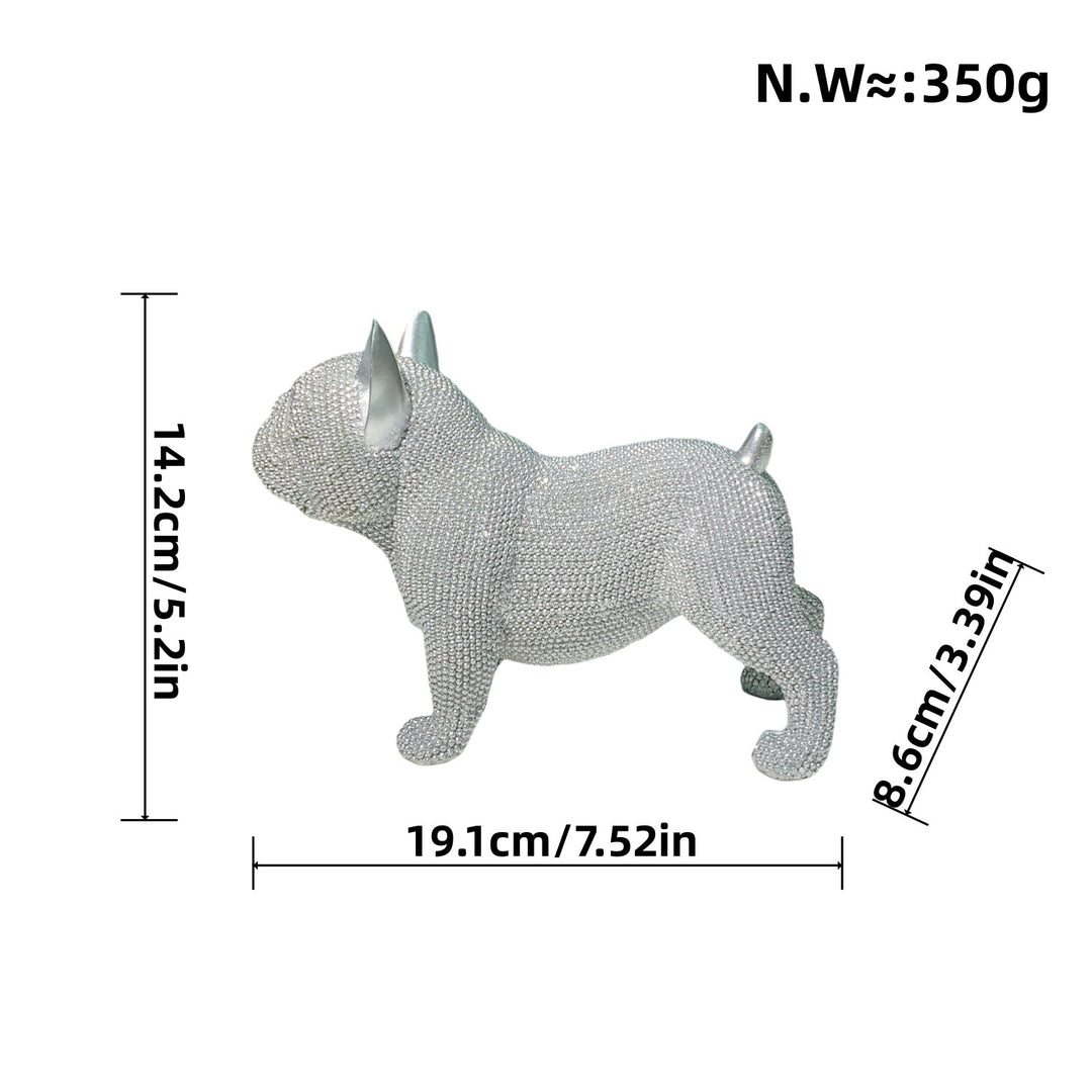 Decorative dog figure in modern design Kalsten