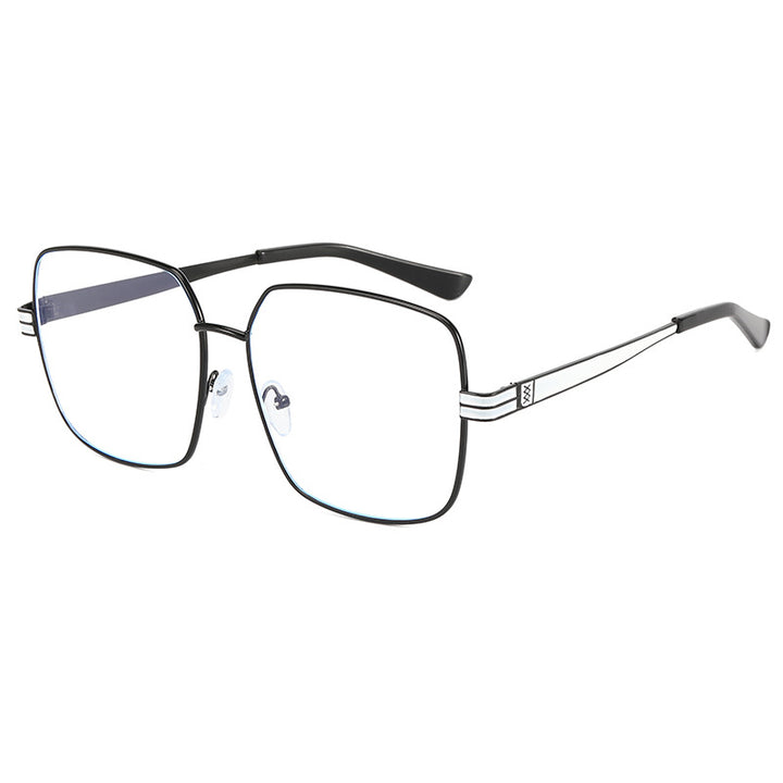 Women's fashionable square glasses with delicate metal frame Kalsten