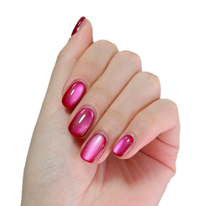 Gradient Glossy Press-On Nail Set Kalsten