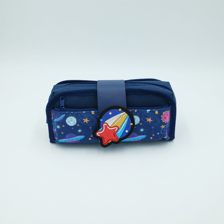 Fun Design Multi-Zipper Pencil Case