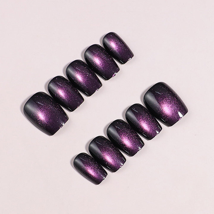 Glossy Square Press-On Nails Kalsten