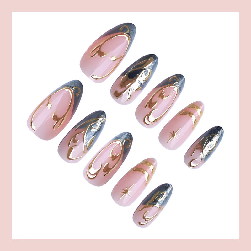 Nail art set in elegant, artistic design Kalsten