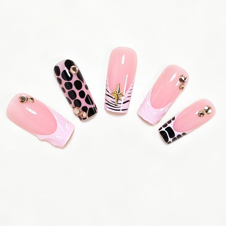 Stylish Decorative Press-On Nail Art Tips Kalsten