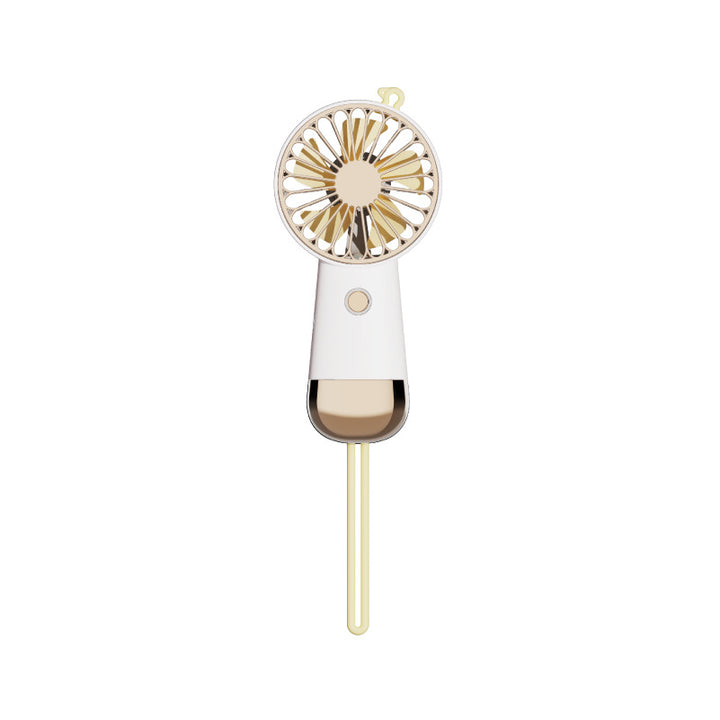 Ladies portable hand fan with USB charging function and ergonomic handle Kalsten
