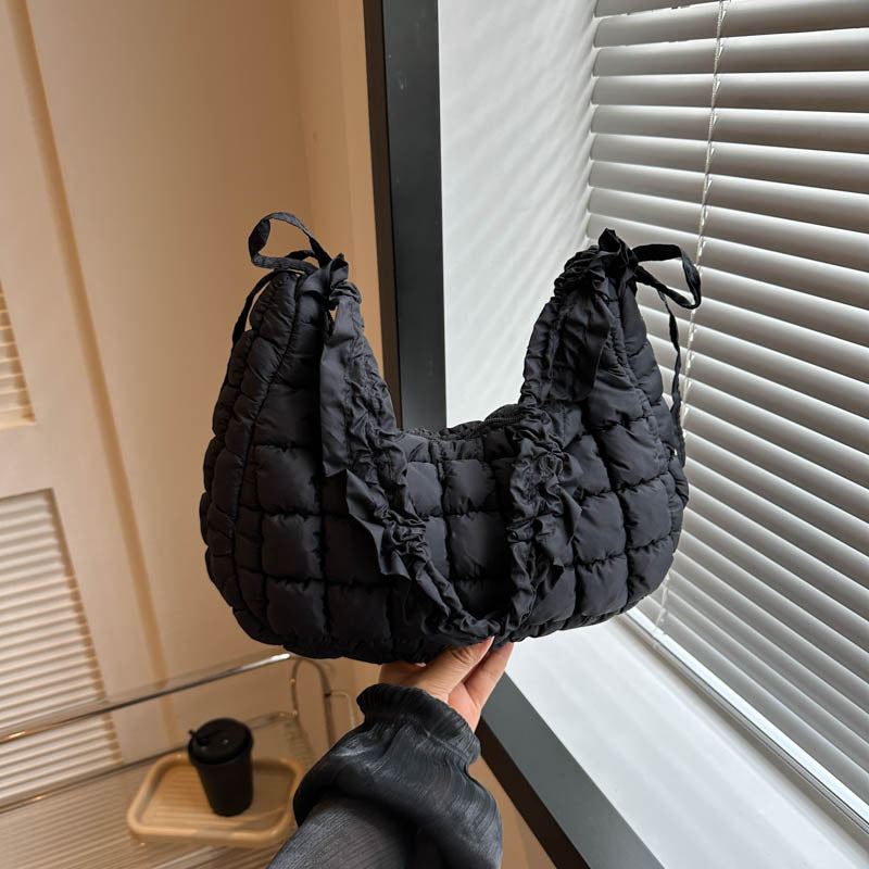 Quilted Pouch Handbag