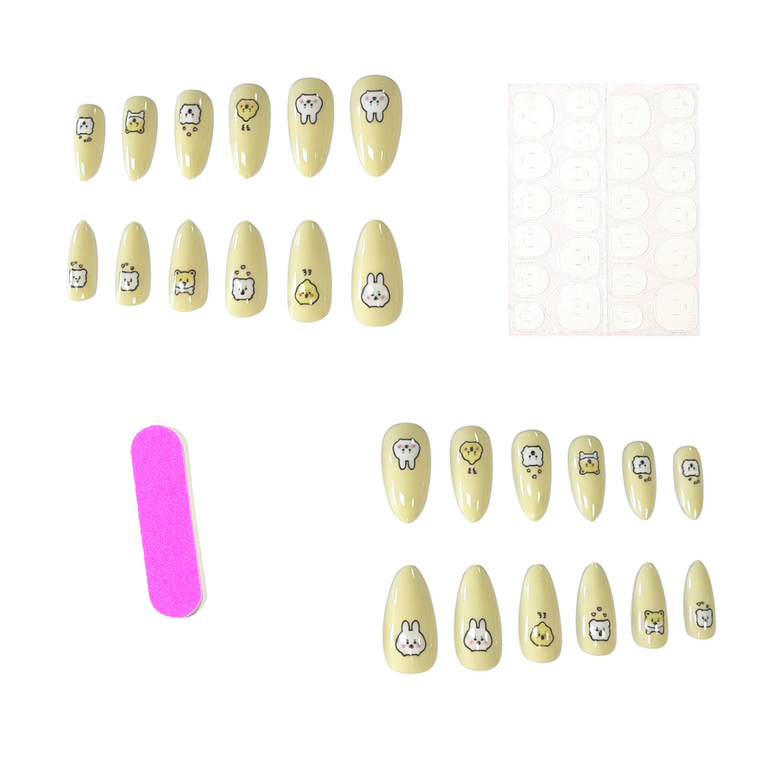 Cute Cartoon Animal Nail Art Enhancements Kalsten