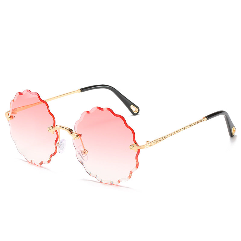Floral-Shape Frame Sunglasses Kalsten