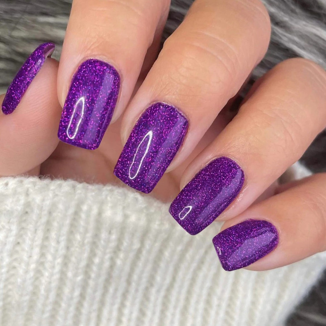 Glittering Gel Nail Set Kalsten