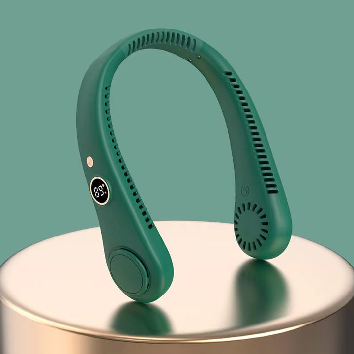 Women Portable Cooling Neckband Fan Kalsten