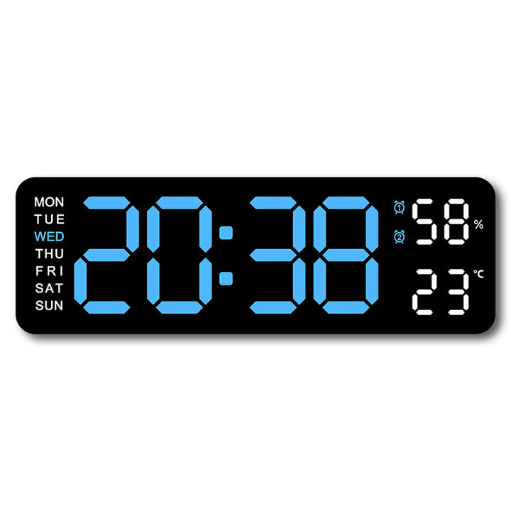Digital alarm clock with room temperature and humidity display Kalsten