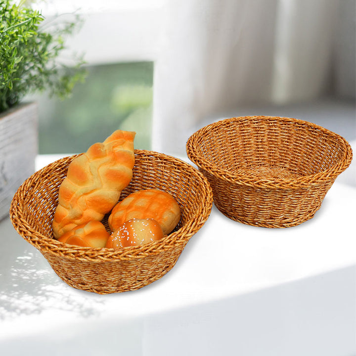 Decorative Handmade Wicker Fruit Bowl Kalsten