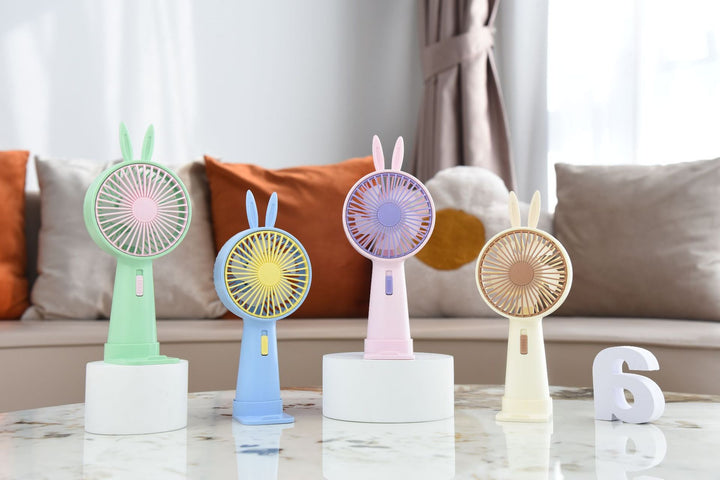 Ladies Portable Hand Fan with Original Antler Design Kalsten