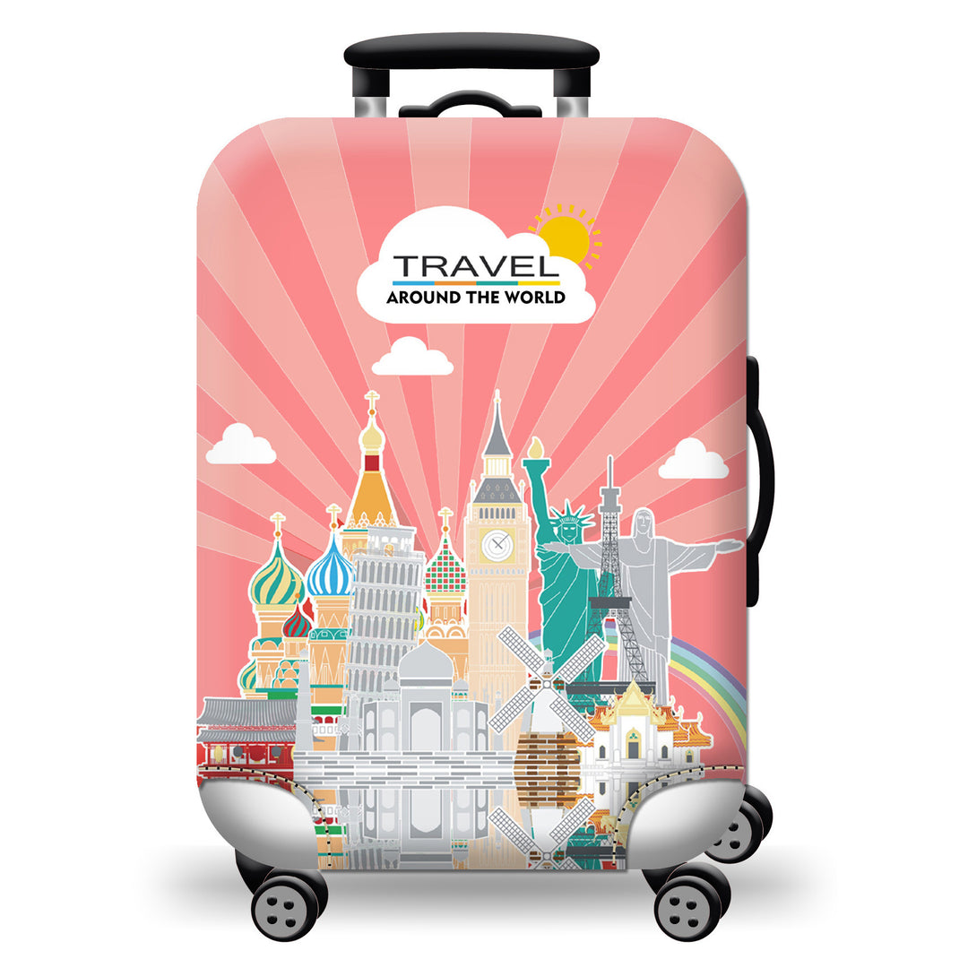 Geometric Travel Hard Shell Suitcase Kalsten