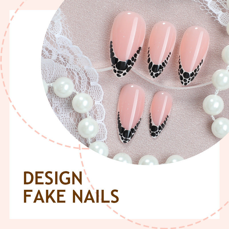 Creative Nail Art Set with Elegant Tip Accents Kalsten