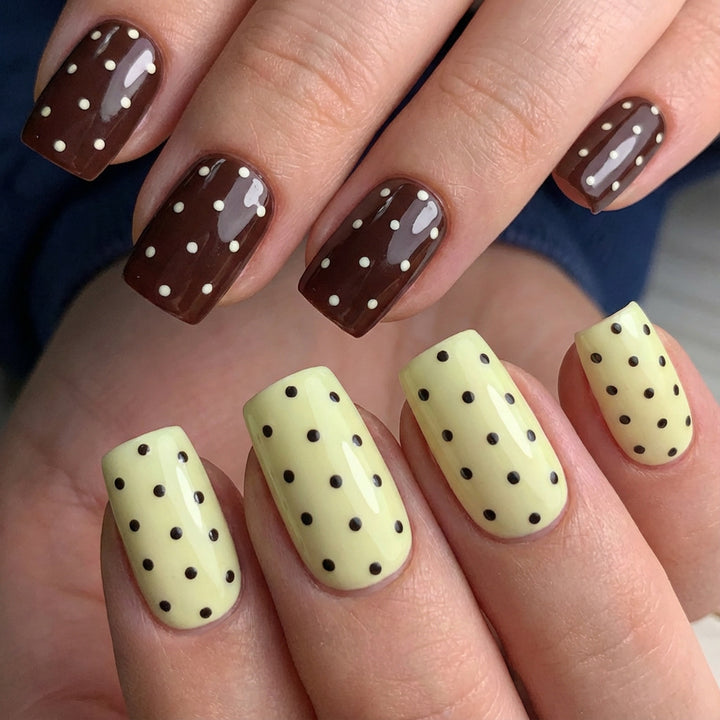 Creative Art Nails with Dots Kalsten
