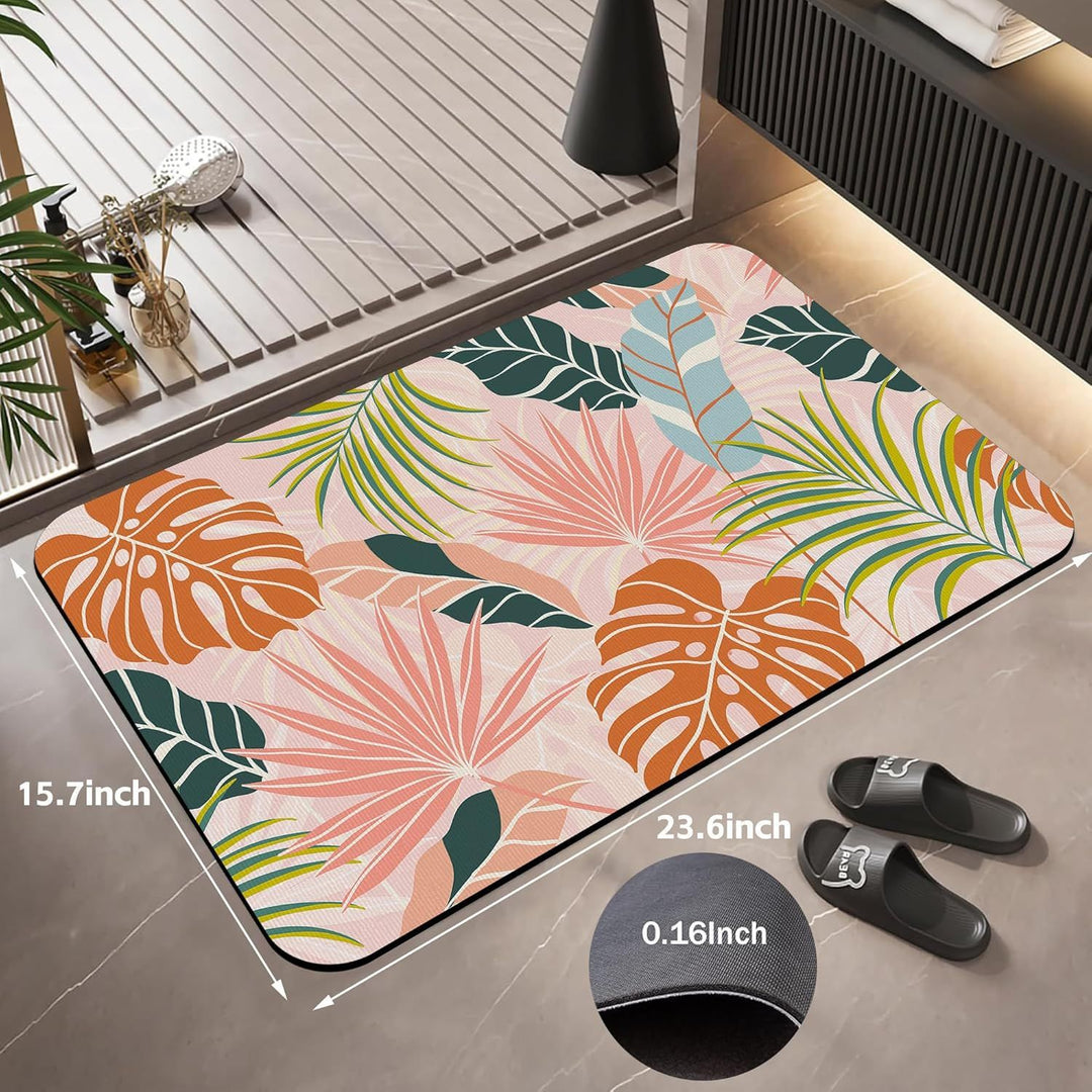 Coastal Themed Bath Mat