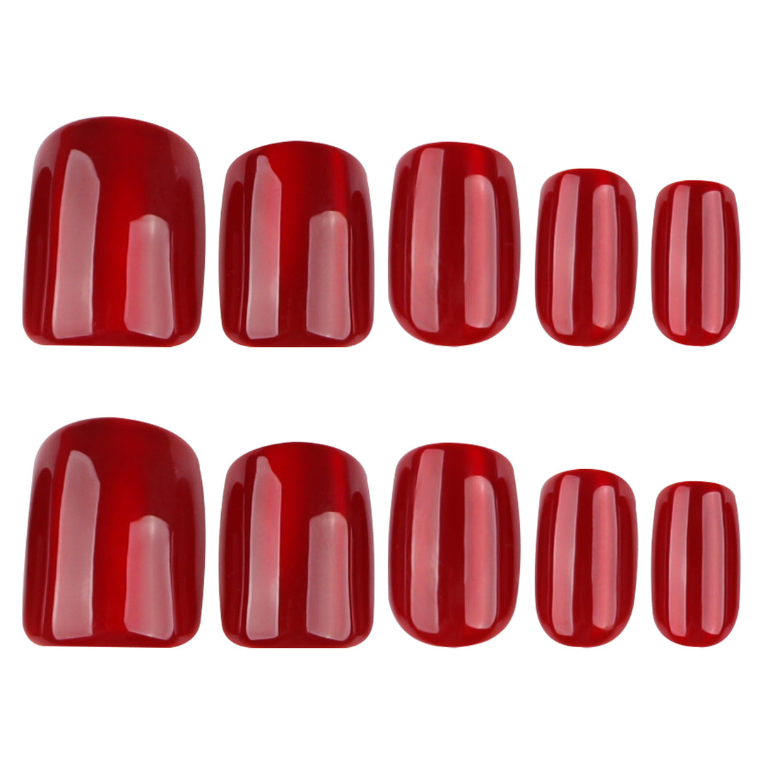 Artificial nail art with high-gloss finish Kalsten