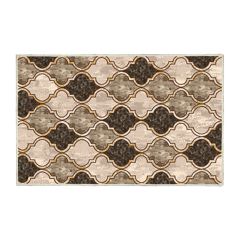 Geometric Pattern Area Rug Kalsten