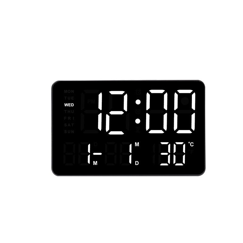 Digital Wall Clock with Temperature and Date Display Kalsten