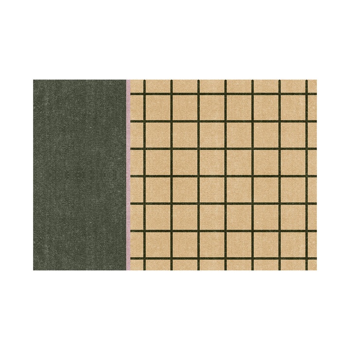 Stylish Geometric Pattern Bath Mat Kalsten