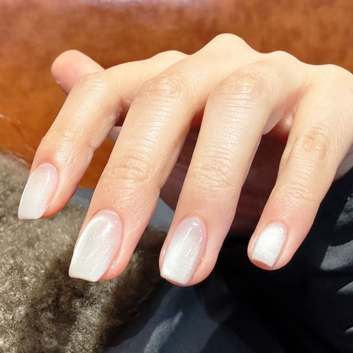 Elegant French Tip Press-On Nail Set Kalsten