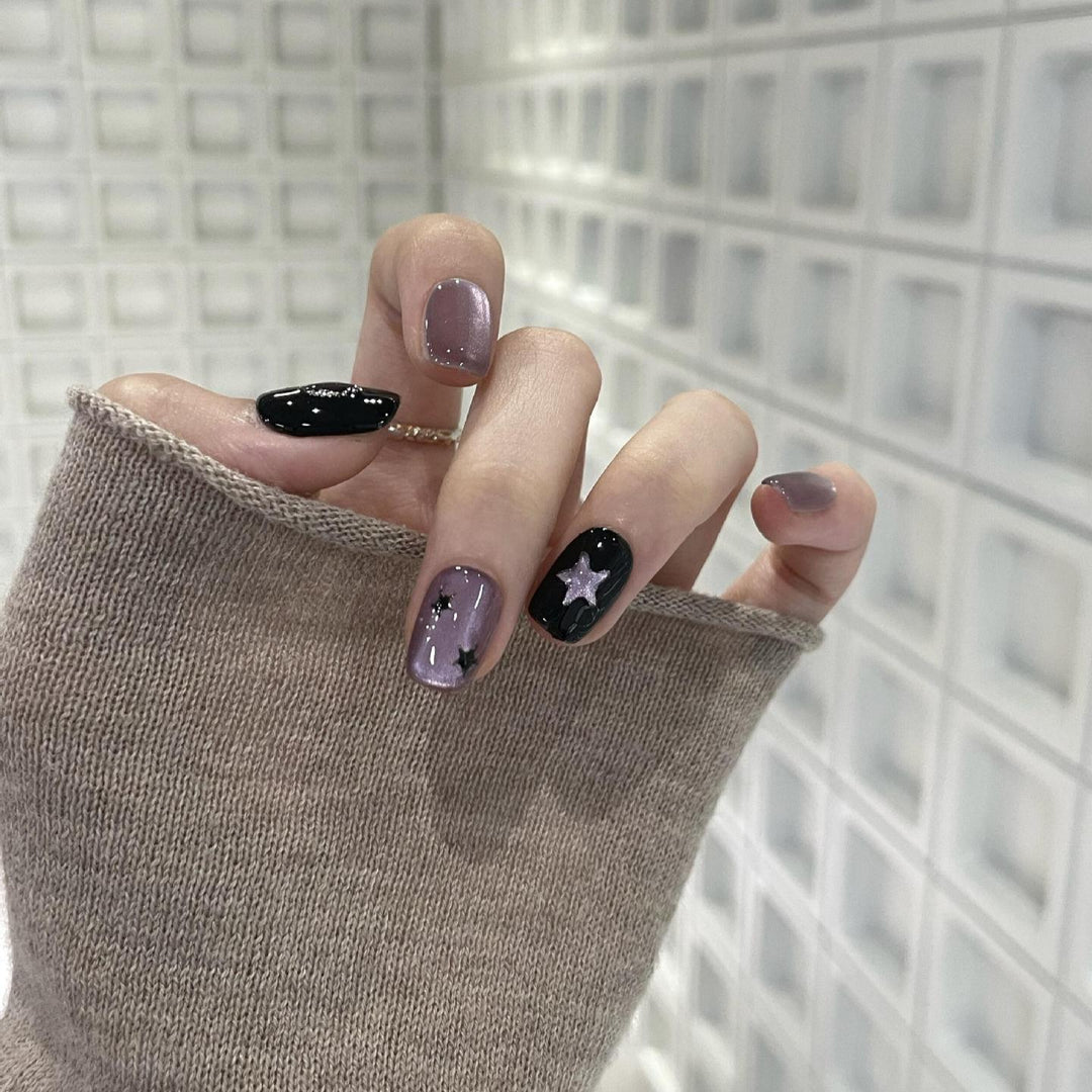 Stylish Star Design Artificial Nails Kalsten