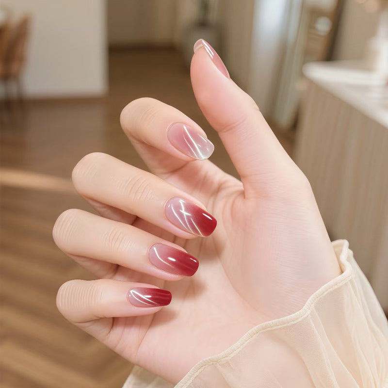Elegant Gradual Ombre Press-On Nail Set Kalsten