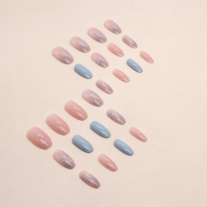 Ombre Glossy Nail Tips Kalsten