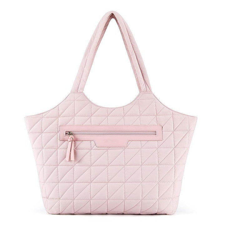 Padded handbag with textured design Kalsten