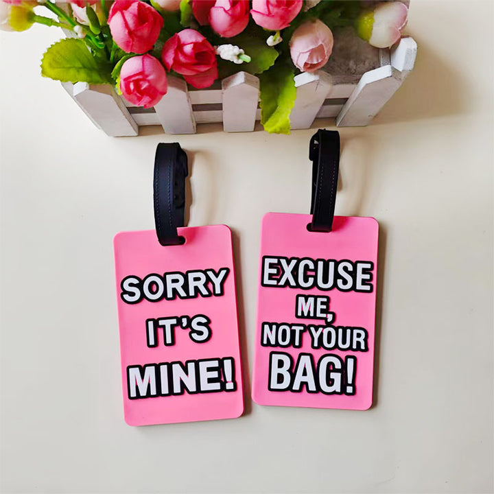 Unisex Luggage Tag with Outstanding Message Kalsten
