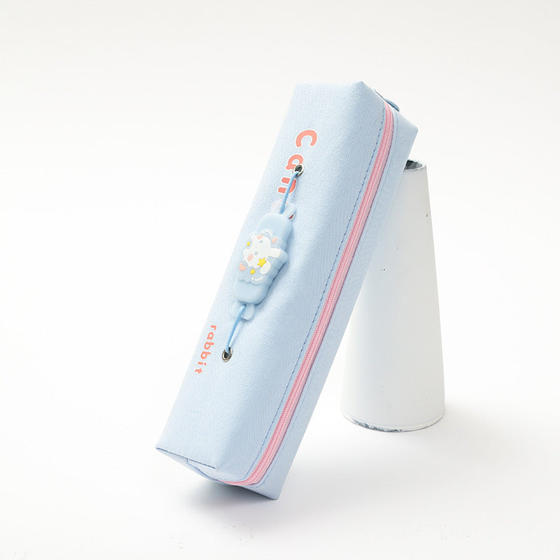 Cute Rabbit Print Pencil Case