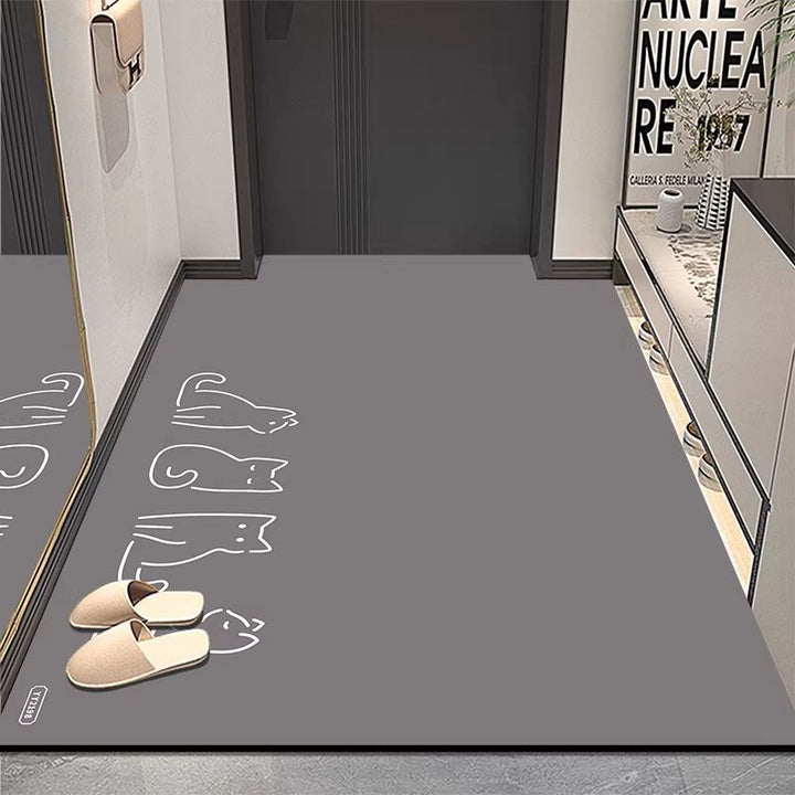 Modern Geometric Entryway Mat