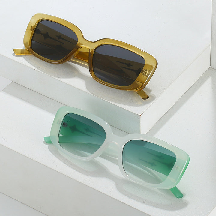 Modern Minimalist Square Frame Sunglasses Kalsten