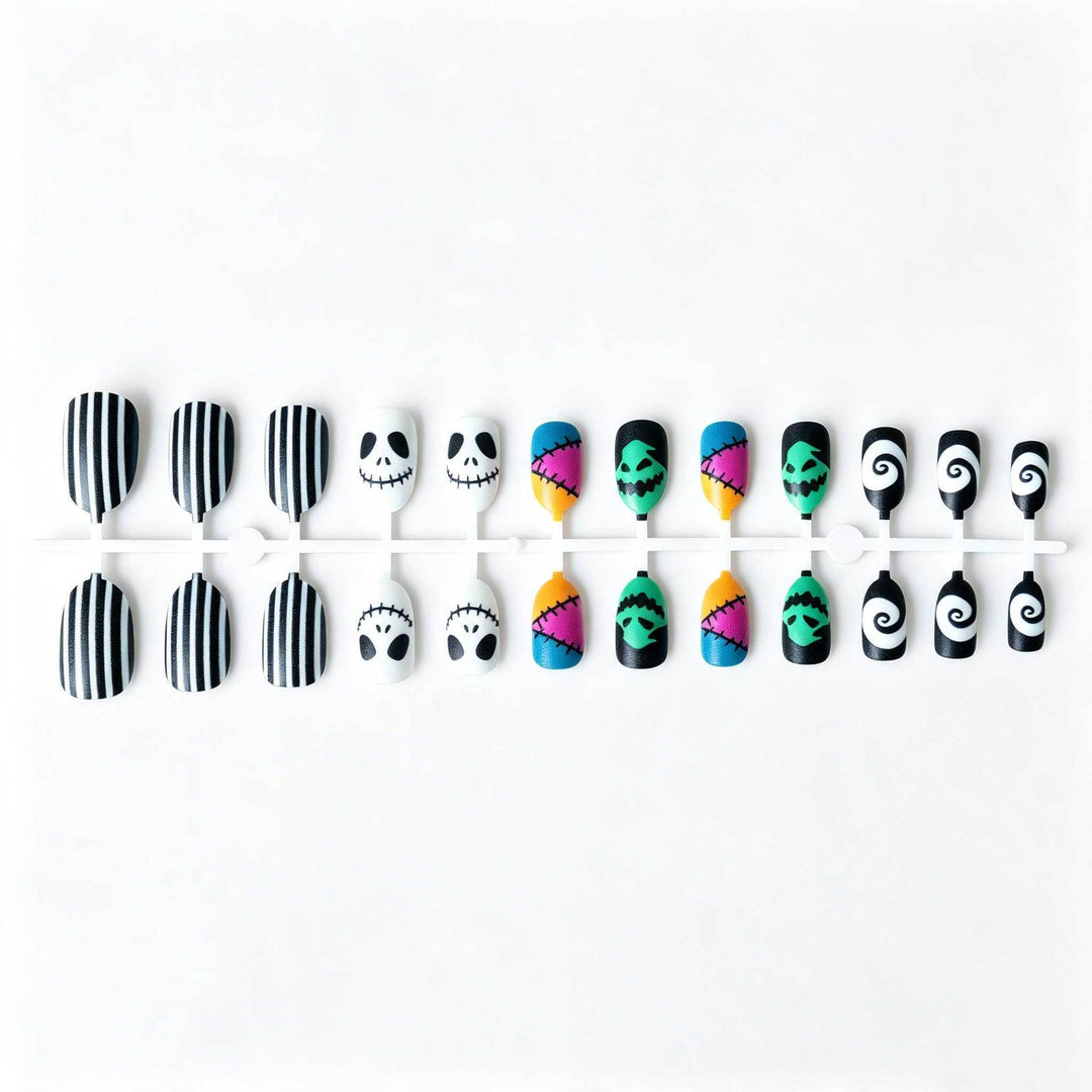 Creative Halloween Nail Art Design Set
