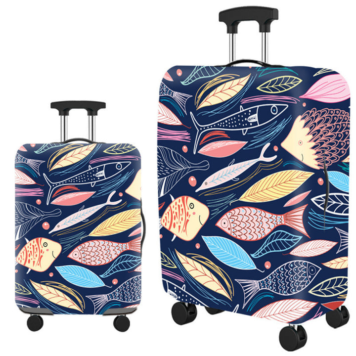 Women's suitcase with unique art design Kalsten