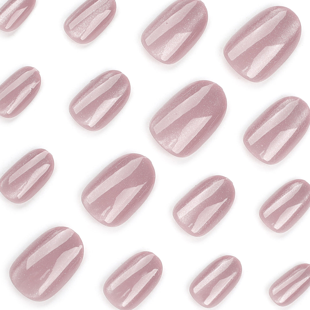 Nail art with glitter finish Kalsten