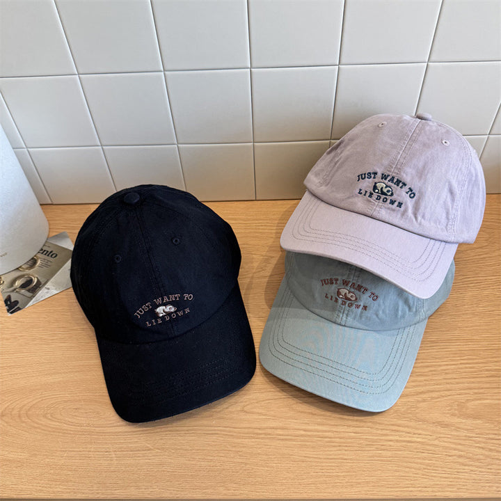 Women's Casual Embroidered Adjustable Baseball Cap Kalsten