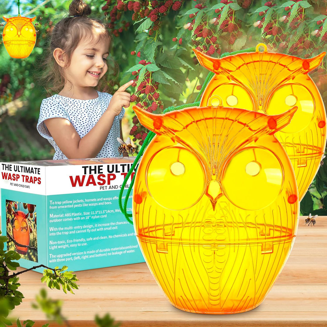 Decorative Insect Trap in Owl Design Kalsten