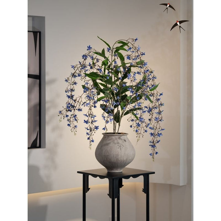 Lifelike Artificial Floral Arrangement in Decorative Pot
