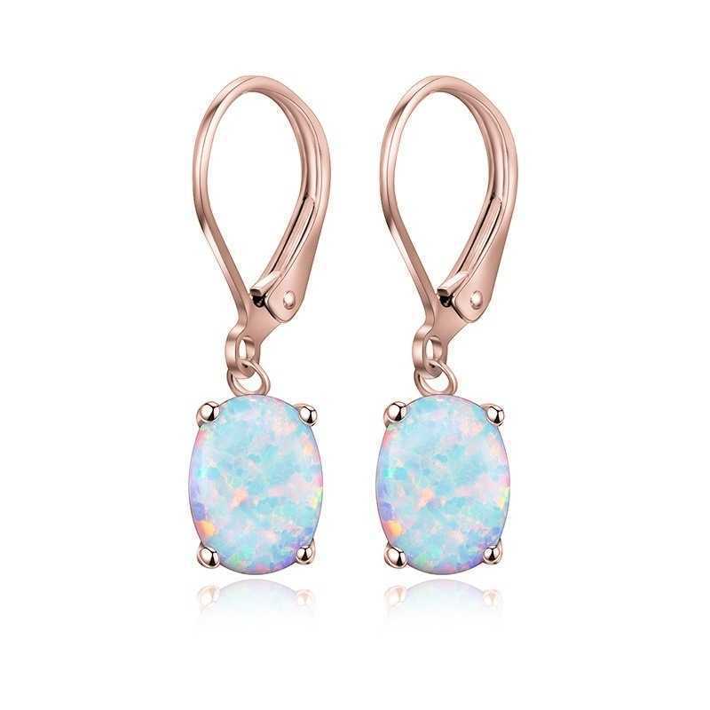 Opal-Embellished Dangle Earrings Kalsten