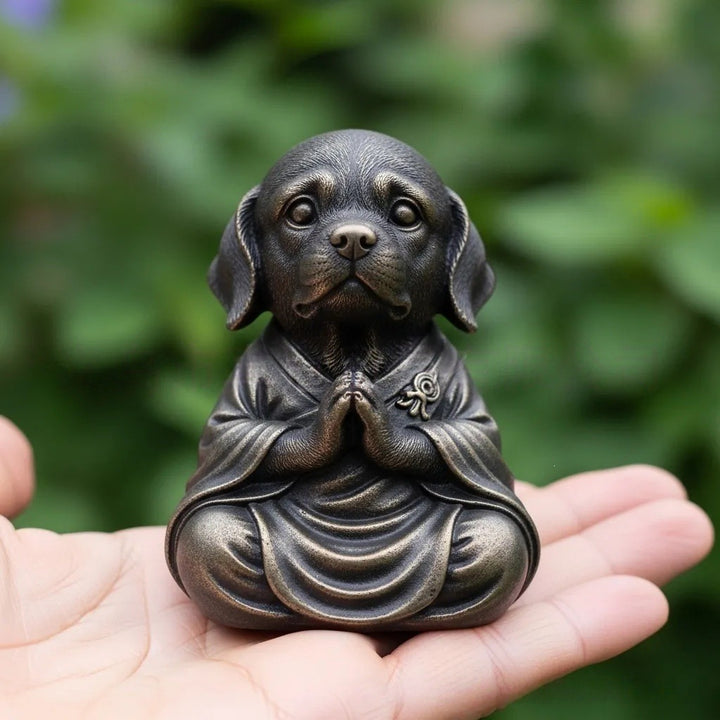Decorative Meditating Dog Figurine Kalsten
