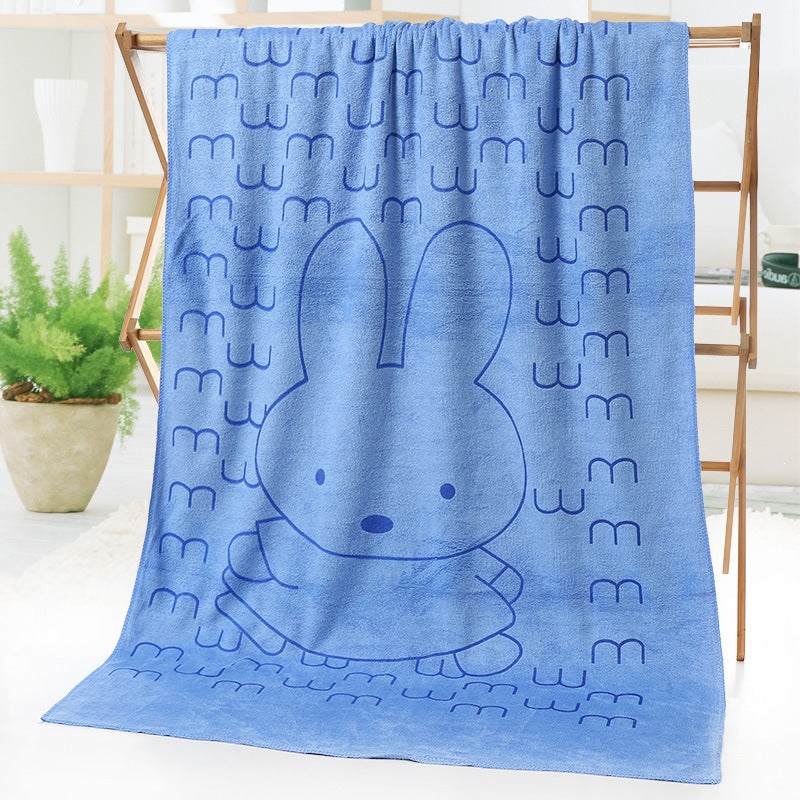Cartoon-Themed Plush Fleece Blanket