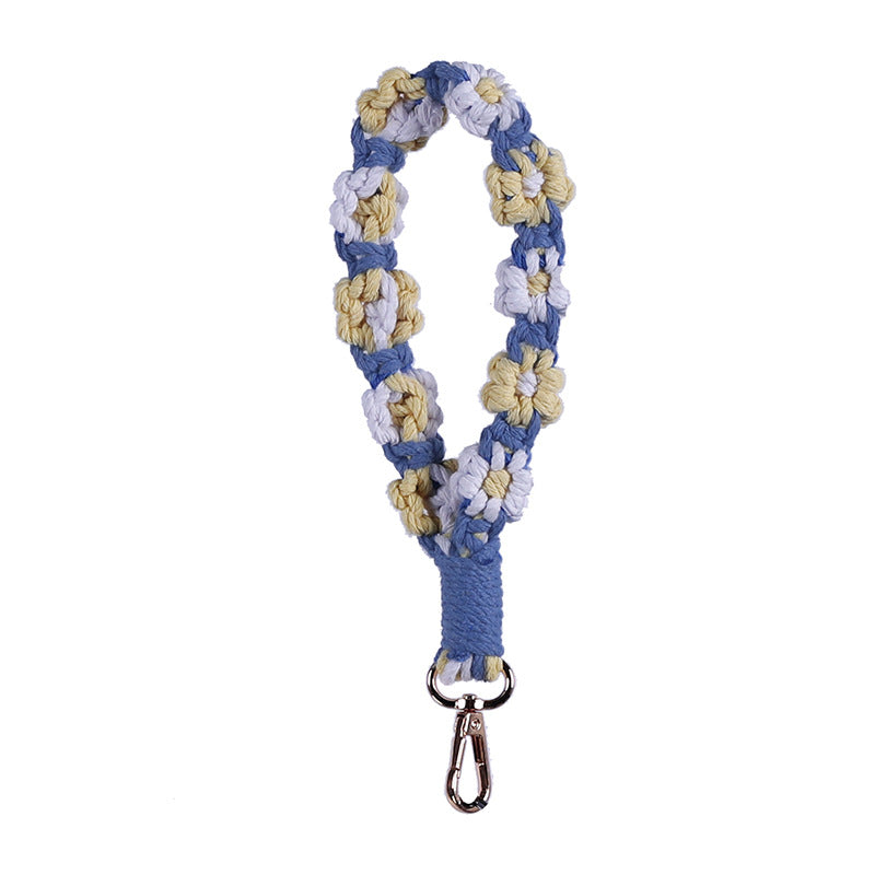 Floral Patterned Keychain