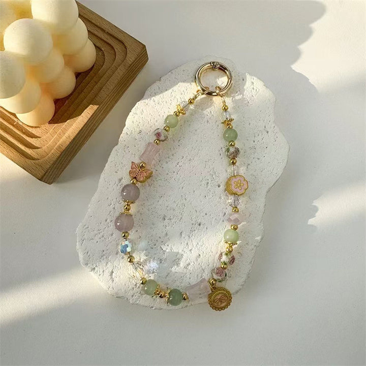 Decorative Beaded Charm Keychain Kalsten 1790135355