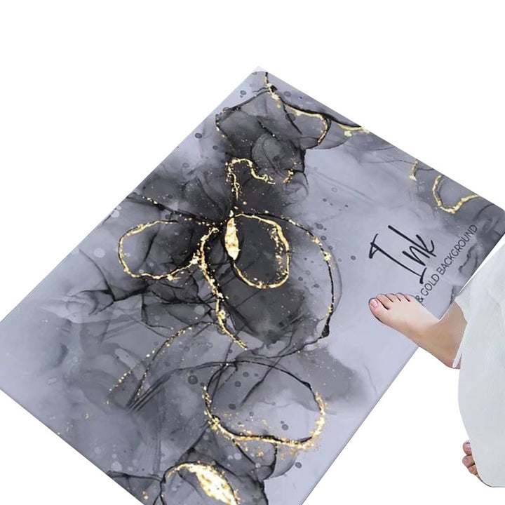 Luxurious Marble Design Bath Mat Kalsten