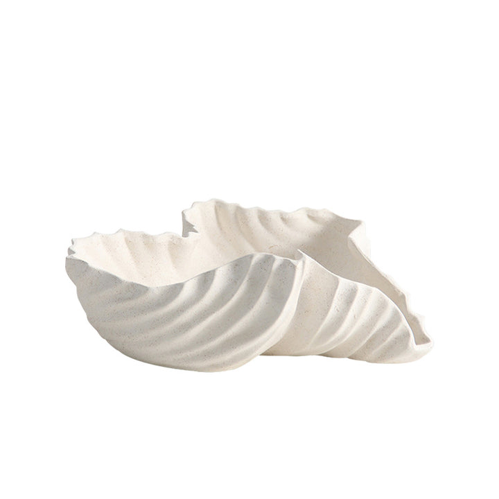 Elegant Shell-Shaped Decorative