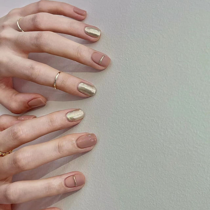 Glamorous Gemstone-Embellished Nail Art Set Kalsten